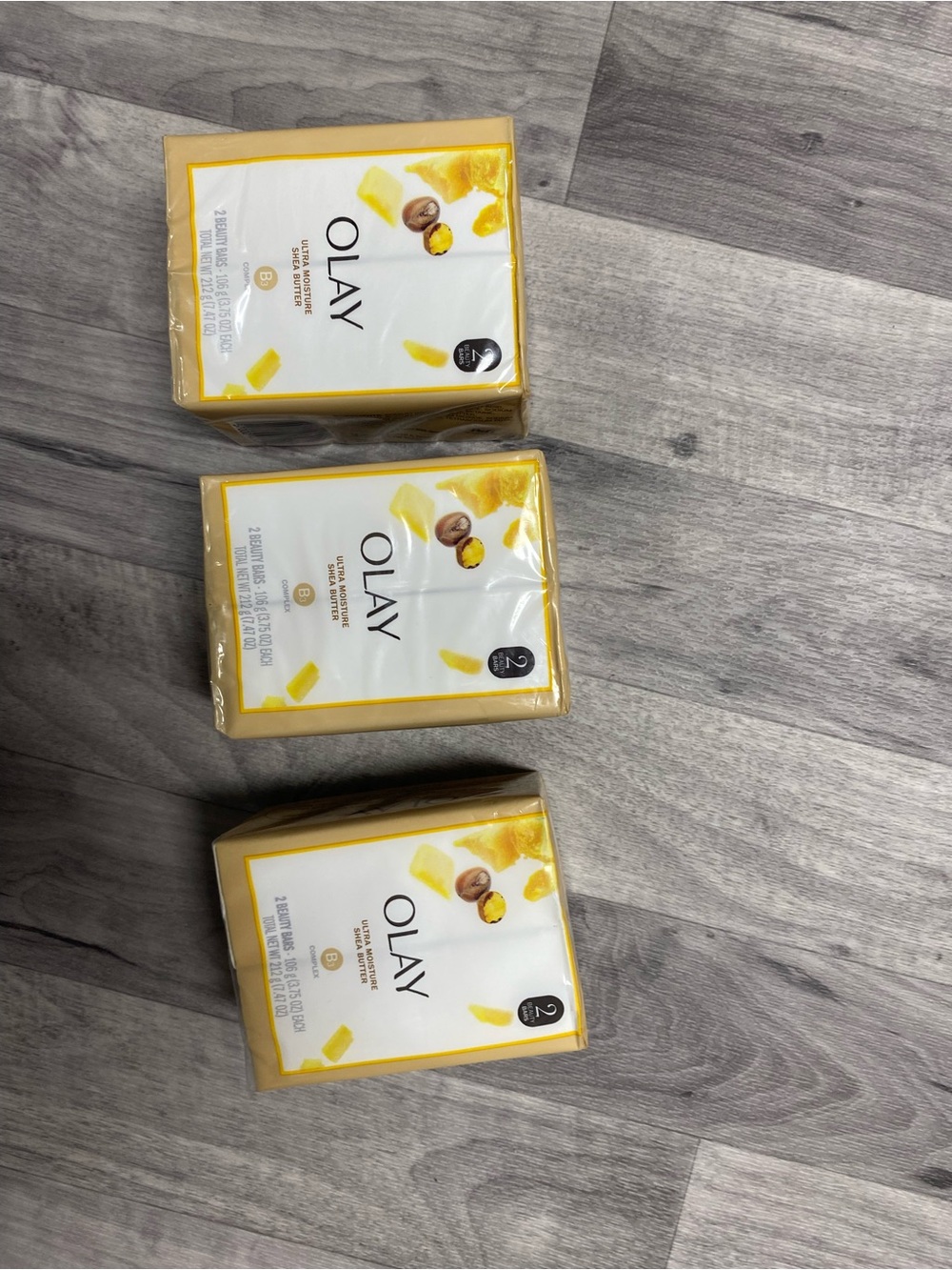 OLAY Nourishing Soap Bar Pack - Yellow & White Wraps